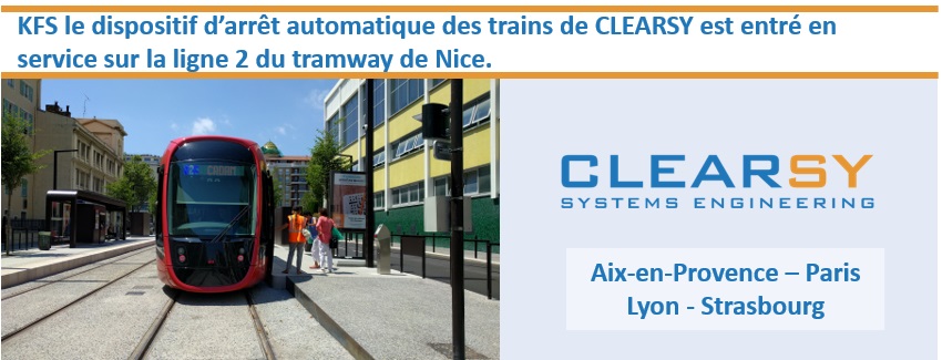 KFS, dispositif d'arrêt automatique des trains de CLEARSY, limite les freinages d'urgence au strict nécessaire